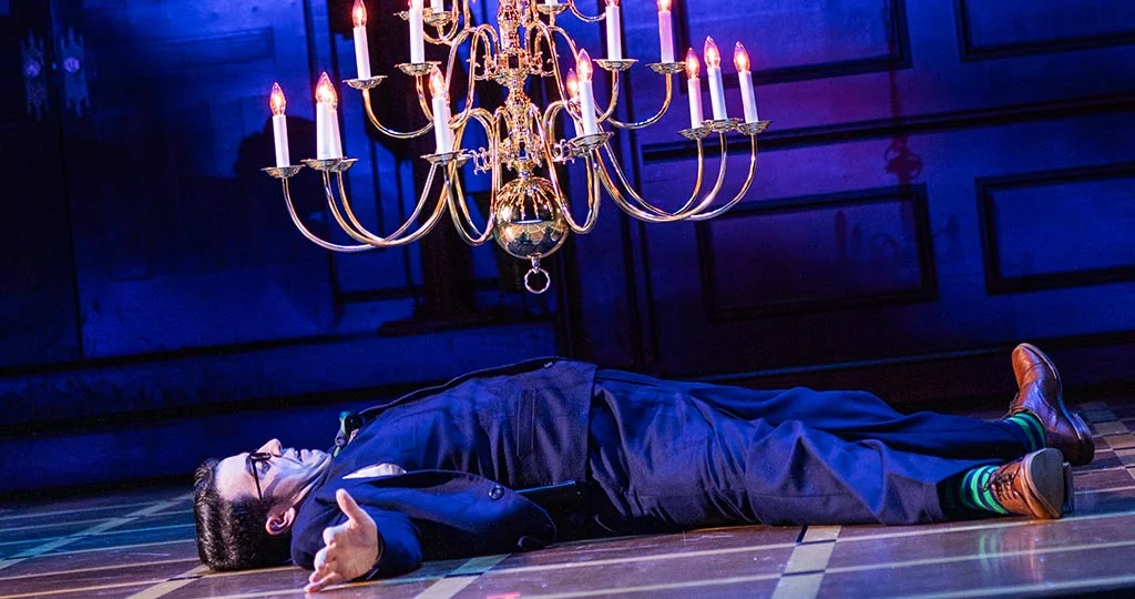 TJ Lamando in the Second North American tour of CLUE - photo by Evan Zimmerman for MurphyMade