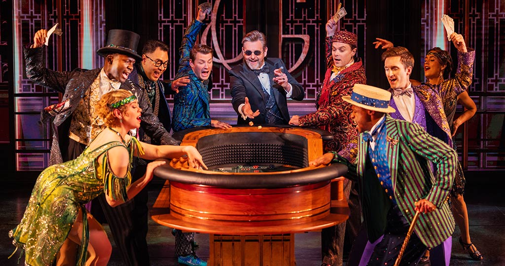 The First National Touring Company of THE GREAT GATSBY. Photo by Evan Zimmerman for MurphyMade.