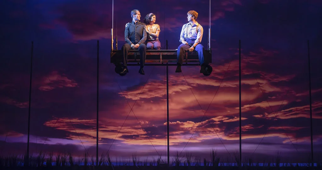 Connor Sullivan, Helen Krushinski, and Zachary Keller, Photo by Matthew Murphy for MurphyMade