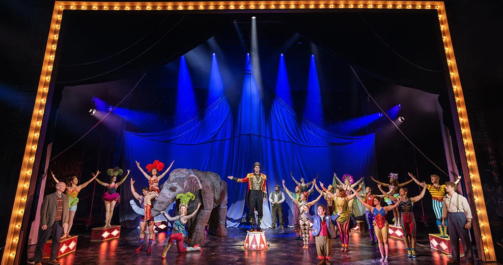 The cast of WATER FOR ELEPHANTS, Photo by Matthew Murphy for MurphyMade