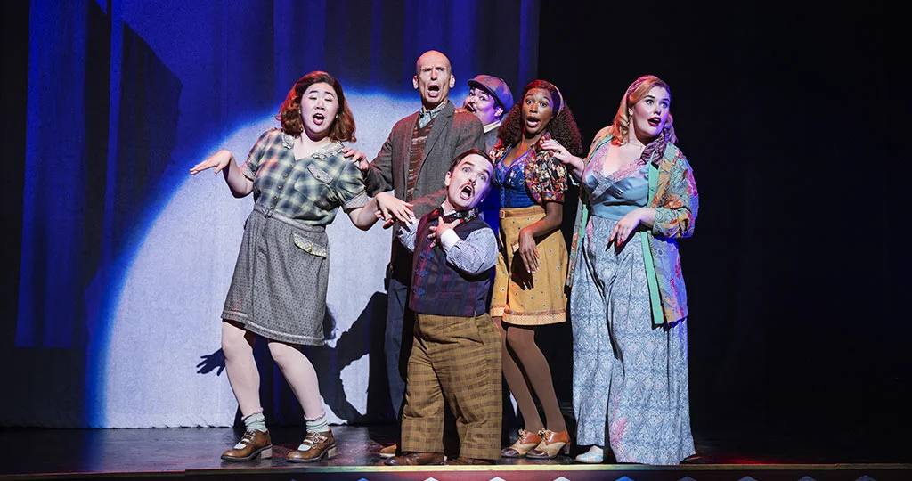 Yemie Woo, Robert Tully, Tyler West, Javier Garcia, ZaKeyia Lacey and Ruby Gibbs, Photo by Matthew Murphy for MurphyMade
