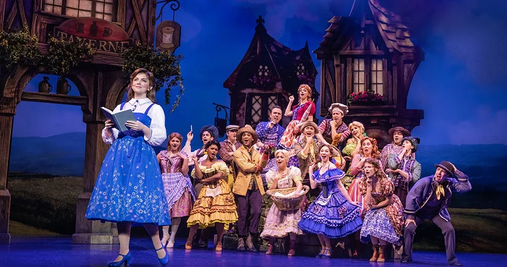 Kyra Belle Johnson and Company. Disney's Beauty and the Beast. Photo by Matthew Murphy. © Disney