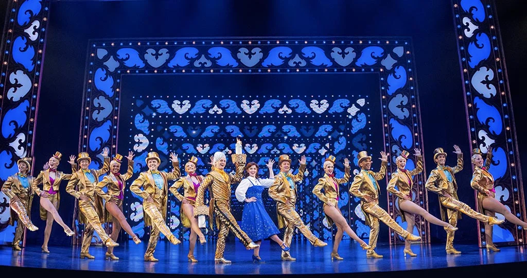 Danny Gardner, Kyra Belle Johnson, and Company. Disney's Beauty and the Beast. Photo by Matthew Murphy. © Disney