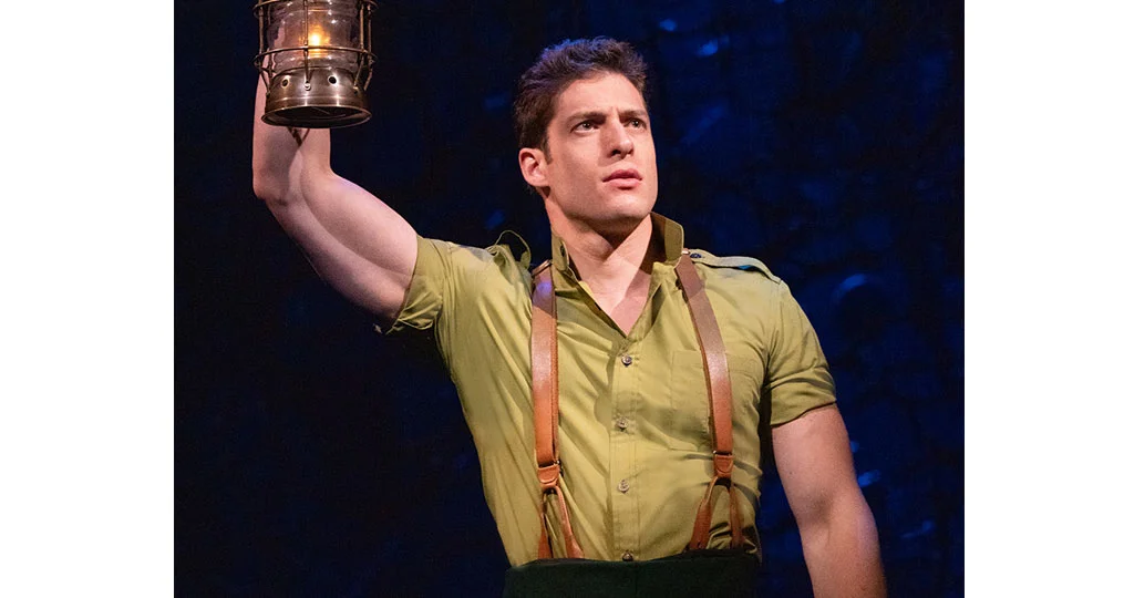 Ethan Kirschbaum as Fiyero in the National Tour of WICKED, photo by Joan Marcus