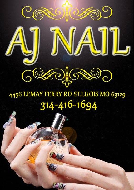 AJ Nails logo